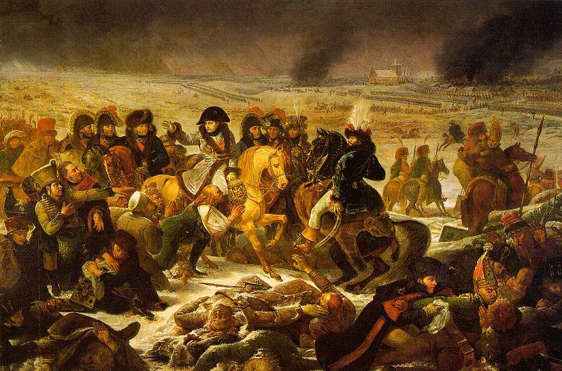 Baron Antoine-Jean Gros Napolean on the Battlefield of Eylau on 9 February 1807 oil painting image